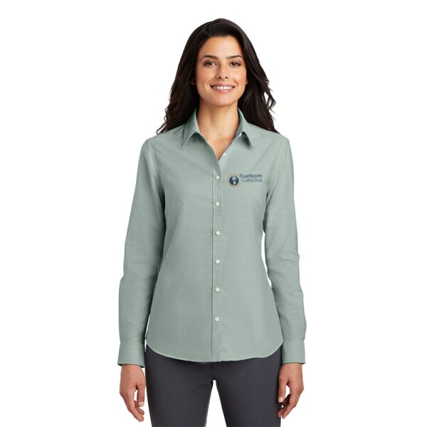 True North Port Authority® Ladies SuperPro™ Oxford Shirt