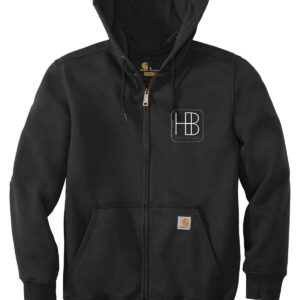 Carhartt Rain Defender Paxton Heavyweight Hooded Zip-Front Sweatshirt. CT100614