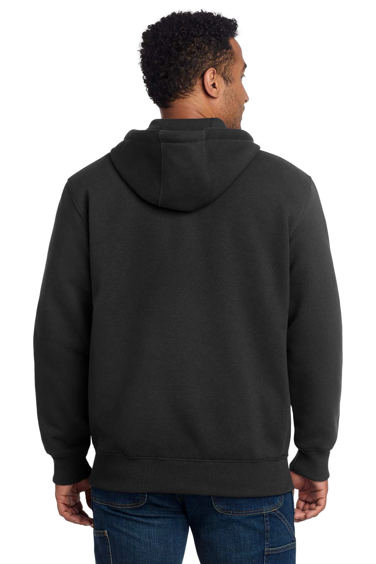 Carhartt Rain Defender Paxton Heavyweight Hooded Zip-Front Sweatshirt. CT100614 - Image 4