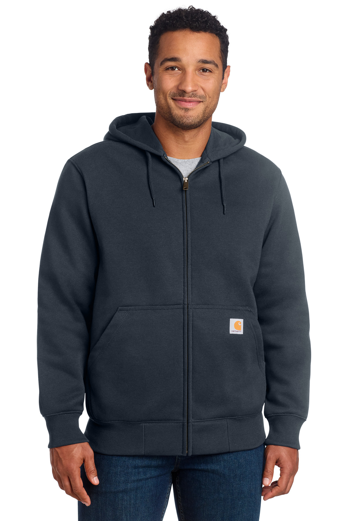 Carhartt Rain Defender Paxton Heavyweight Hooded Zip-Front Sweatshirt. CT100614 - Image 12