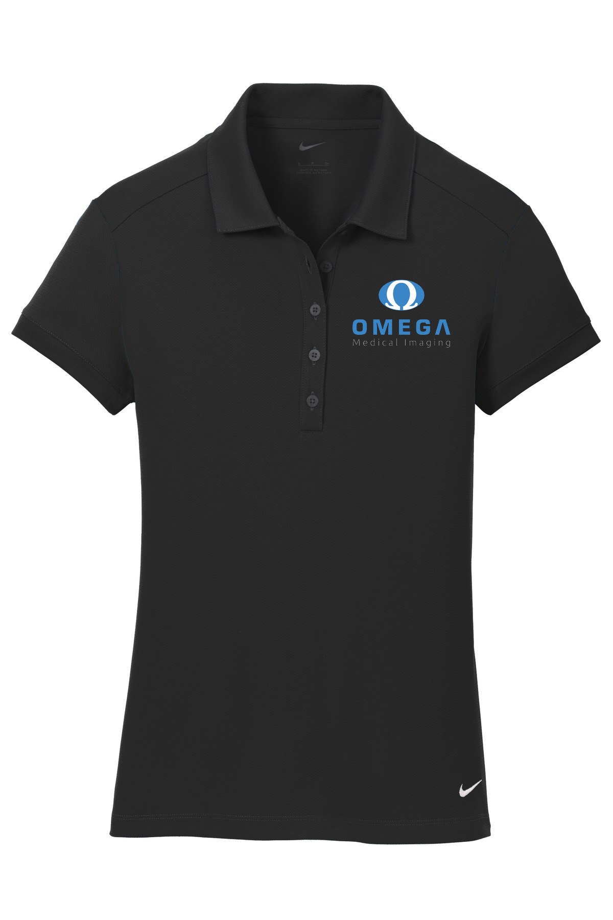 Nike Women's Dri-FIT Solid Icon Pique Modern Fit Polo. 746100