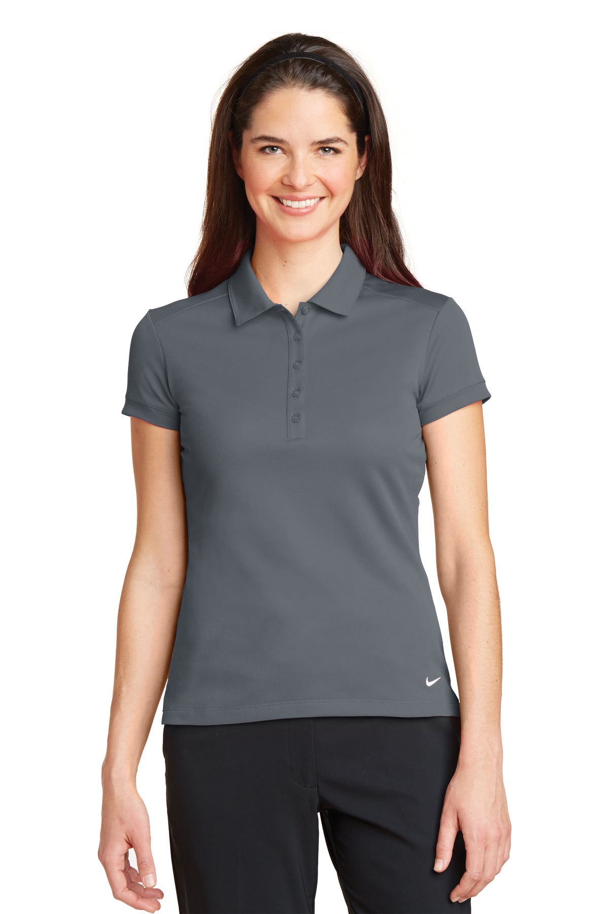Nike Women's Dri-FIT Solid Icon Pique Modern Fit Polo. 746100 - Image 15