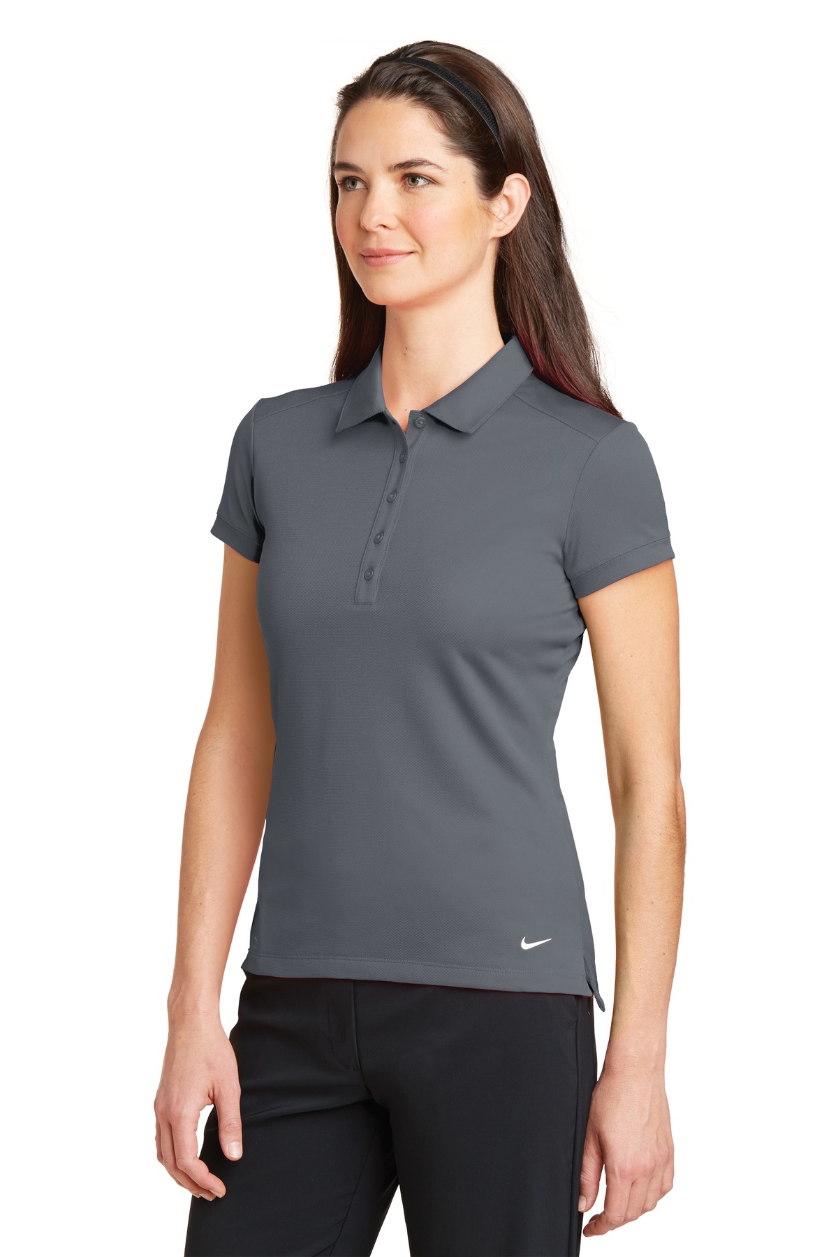 Nike Women's Dri-FIT Solid Icon Pique Modern Fit Polo. 746100 - Image 18